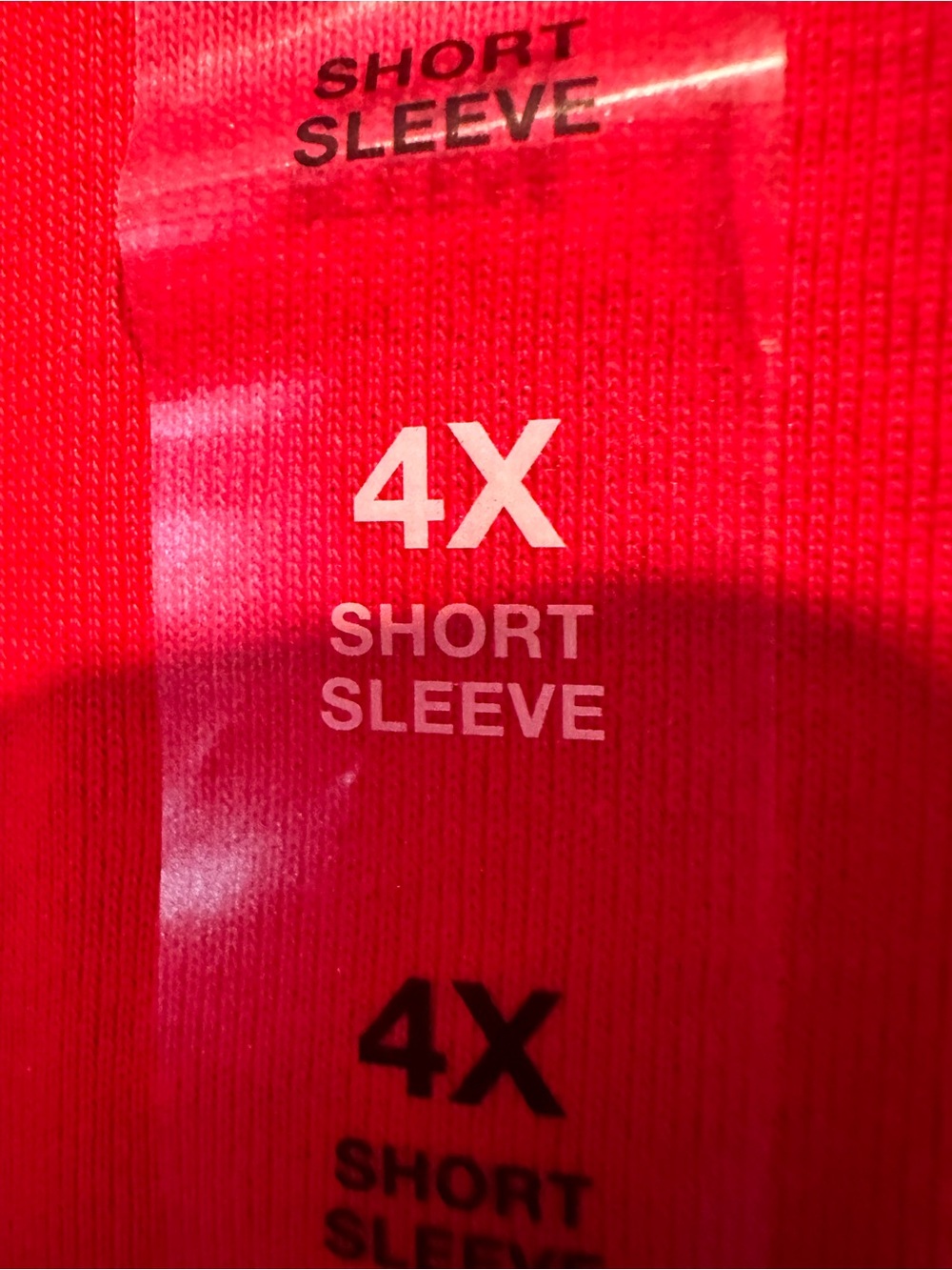 4X Karen Scott Bright cherry Fire Engine Christmas Red Scoop Neck Tshirt Top - Picture 3 of 7